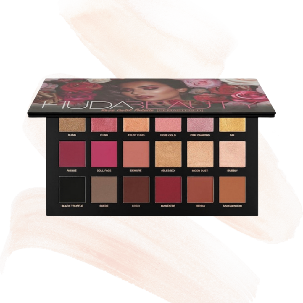 Huda Beauty Rose Gold Remastered Lidschatten Palette
