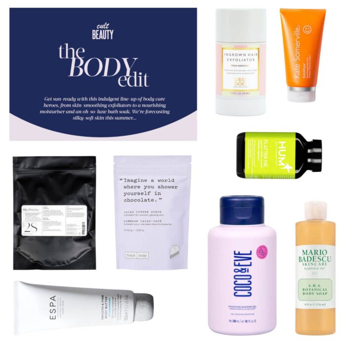 Cult Beauty Body Edit box mit einem Wert von 185€ Niche Beauty Summer Bag Niche Beauty Summer Bag im Wert von 290€ als Gratis-Geschenk