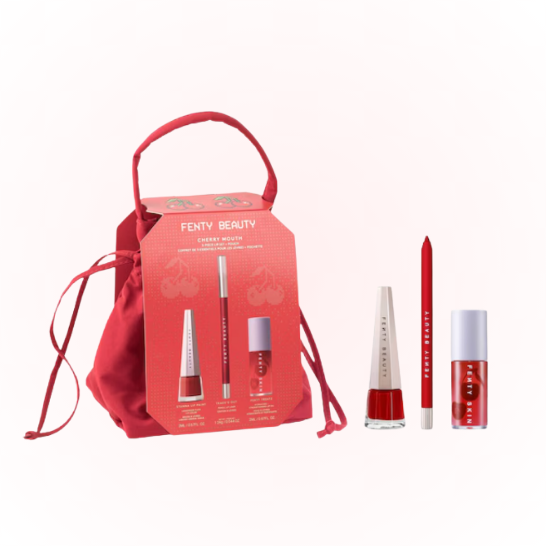 Fenty Beauty Cherry Mouth Set