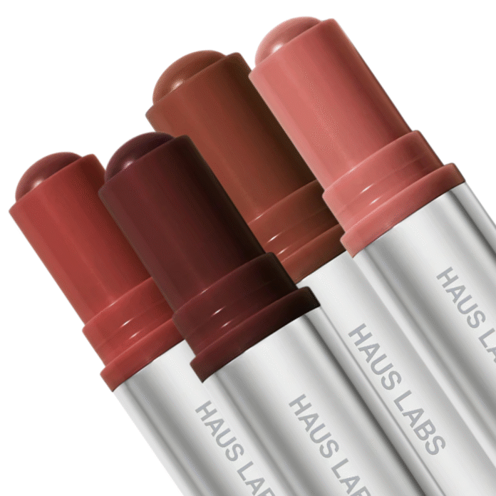 Haus Labs Color Fuse Glassy Blush Balm Sticks